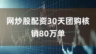 网炒股配资30天团购核销80万单